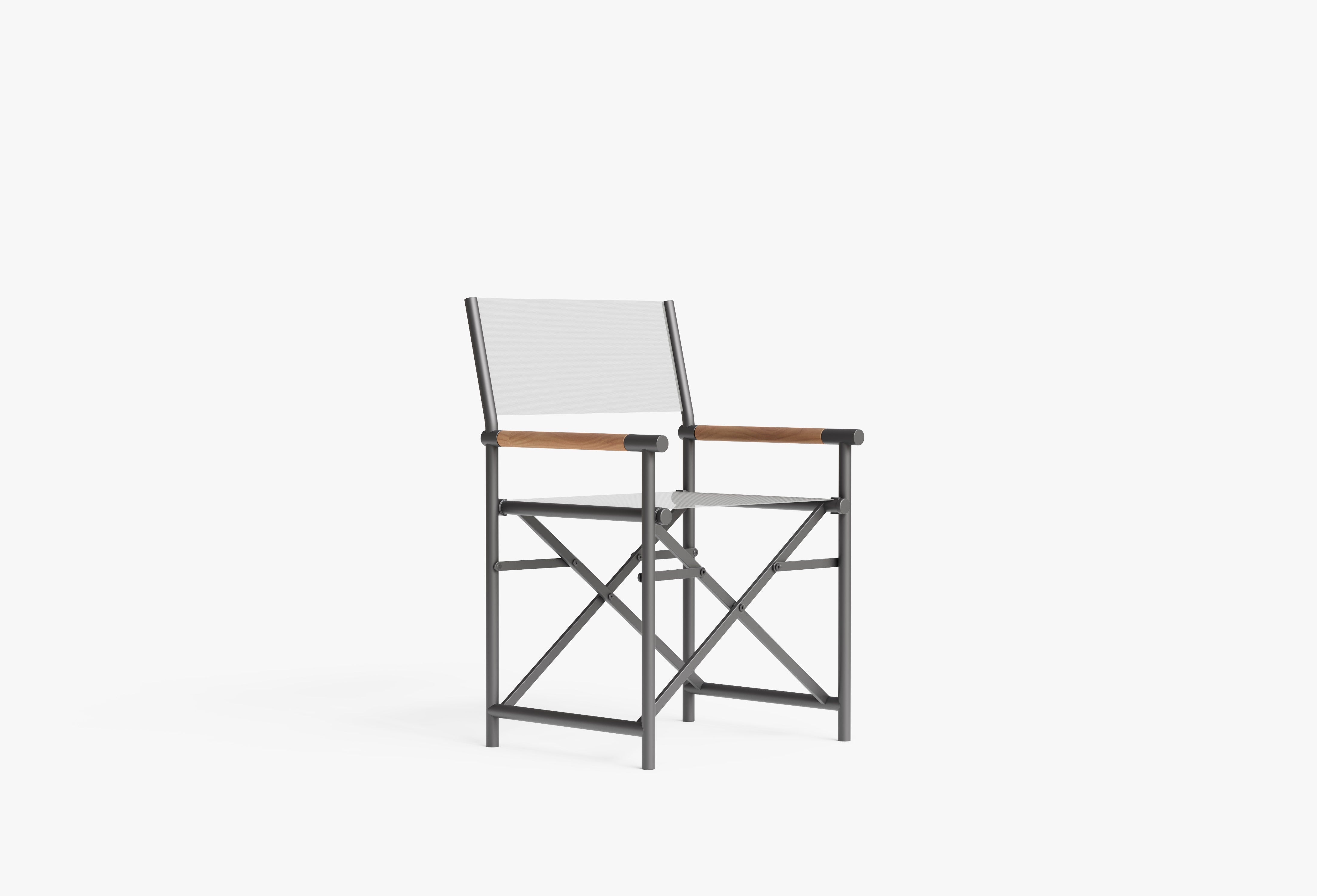Aluminum Outdoor Dining Director's Chair