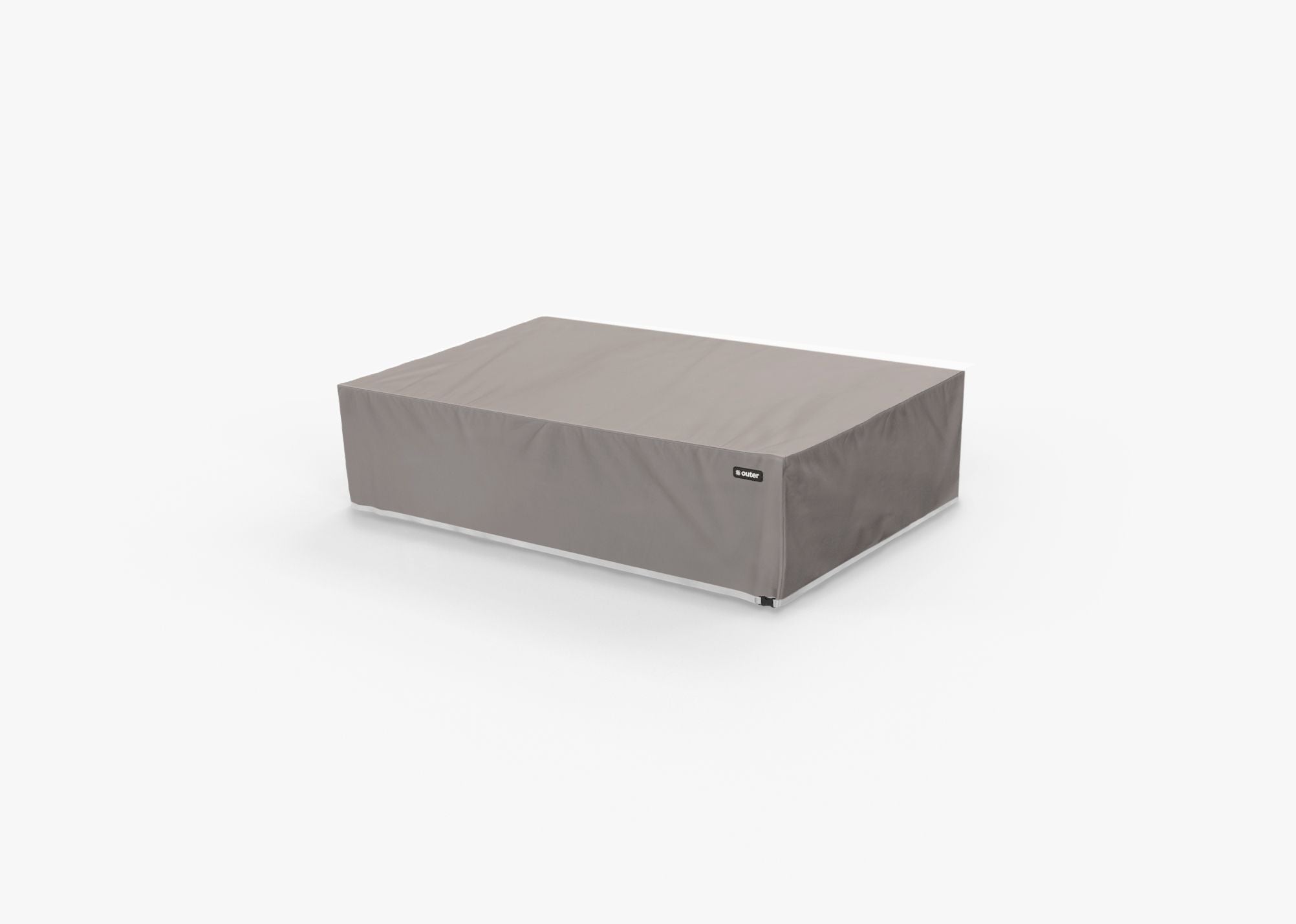 Cover for Fire Pit Table, left 3/4. Protect your Outer seating from rain, dirt, and snow. #title_default title