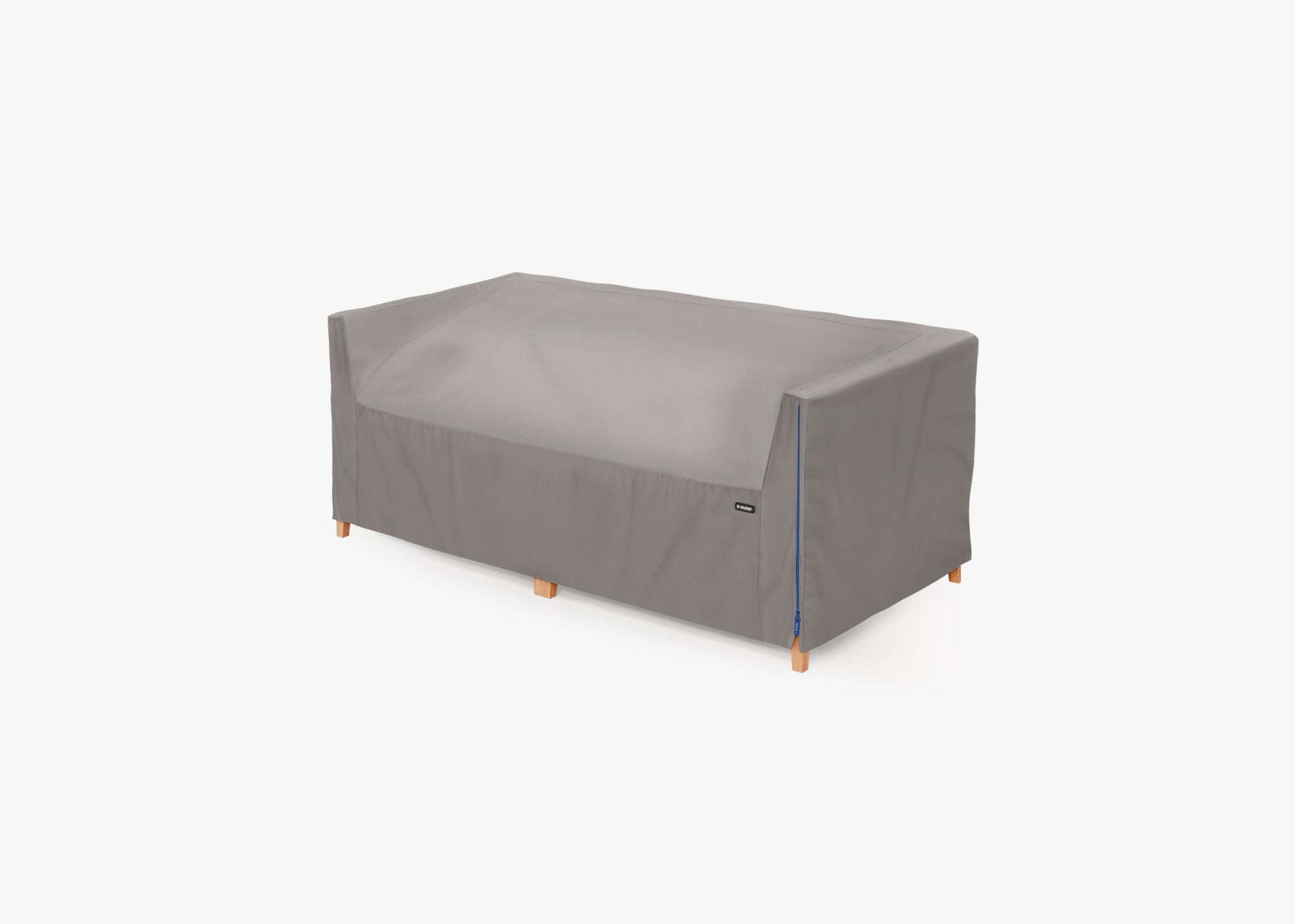 Cover for Teak Loveseat, left 3/4. Protect your Outer seating from rain, dirt, and snow. #title_default title