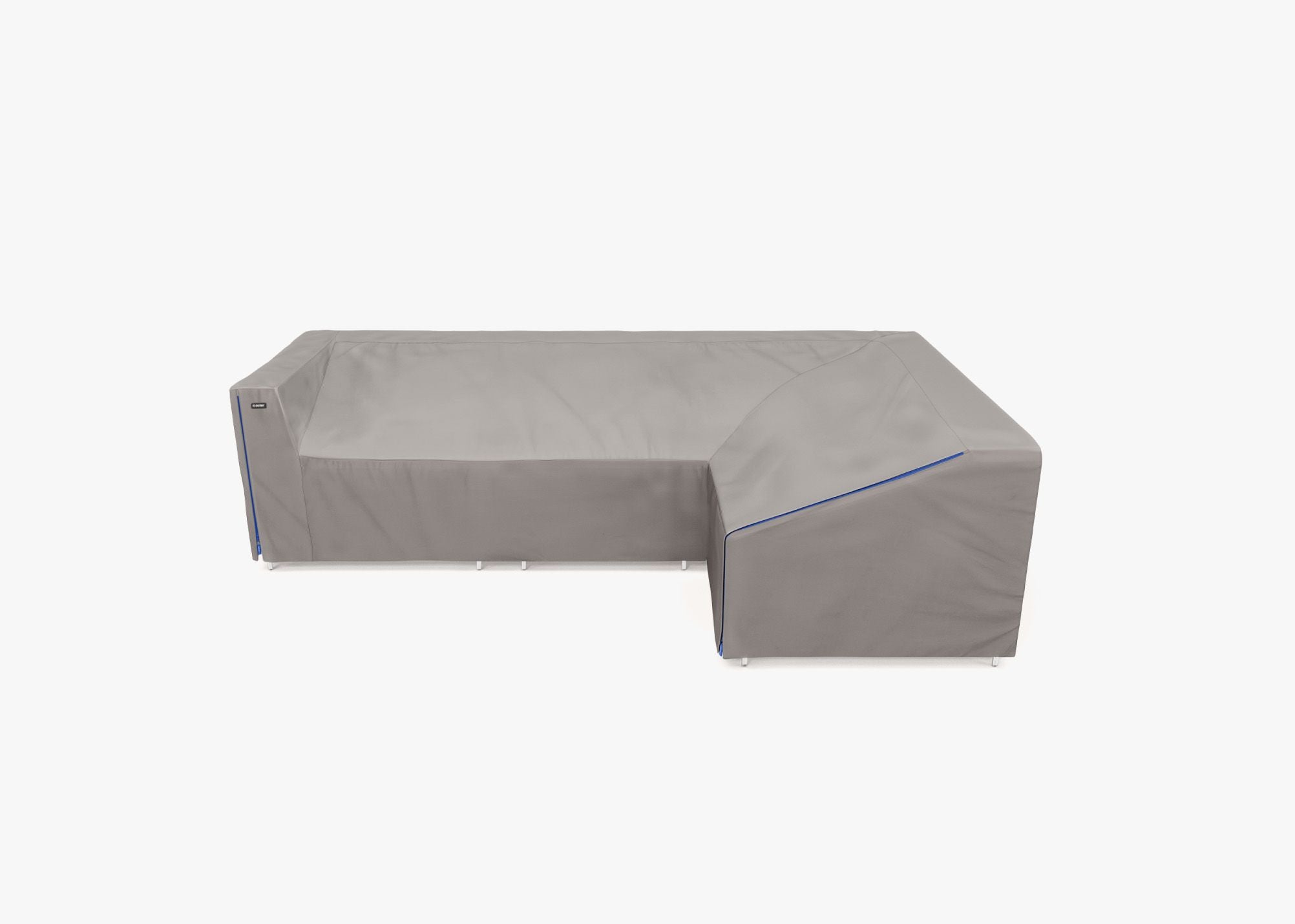 Cover for Wicker L Sectional - 4 Seat - Left, front. Custom fit weather protection for your Outer outdoor furniture. #title_default title