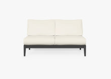 Fabric for Aluminum Armless Loveseat