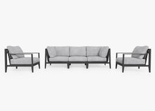 Fabric for Aluminum Sofa with Armchairs - 5 Seat