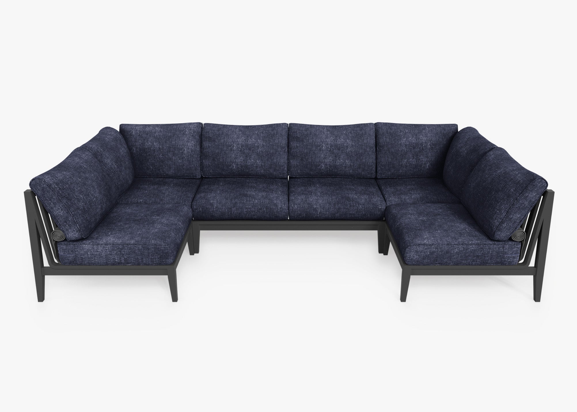 Fabric for Aluminum U Sectional - 6 Seat