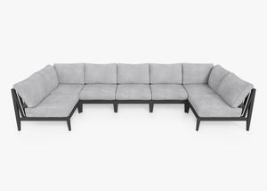 Fabric for Aluminum U Sectional - 7 Seat