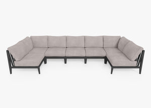 Fabric for Aluminum U Sectional - 7 Seat