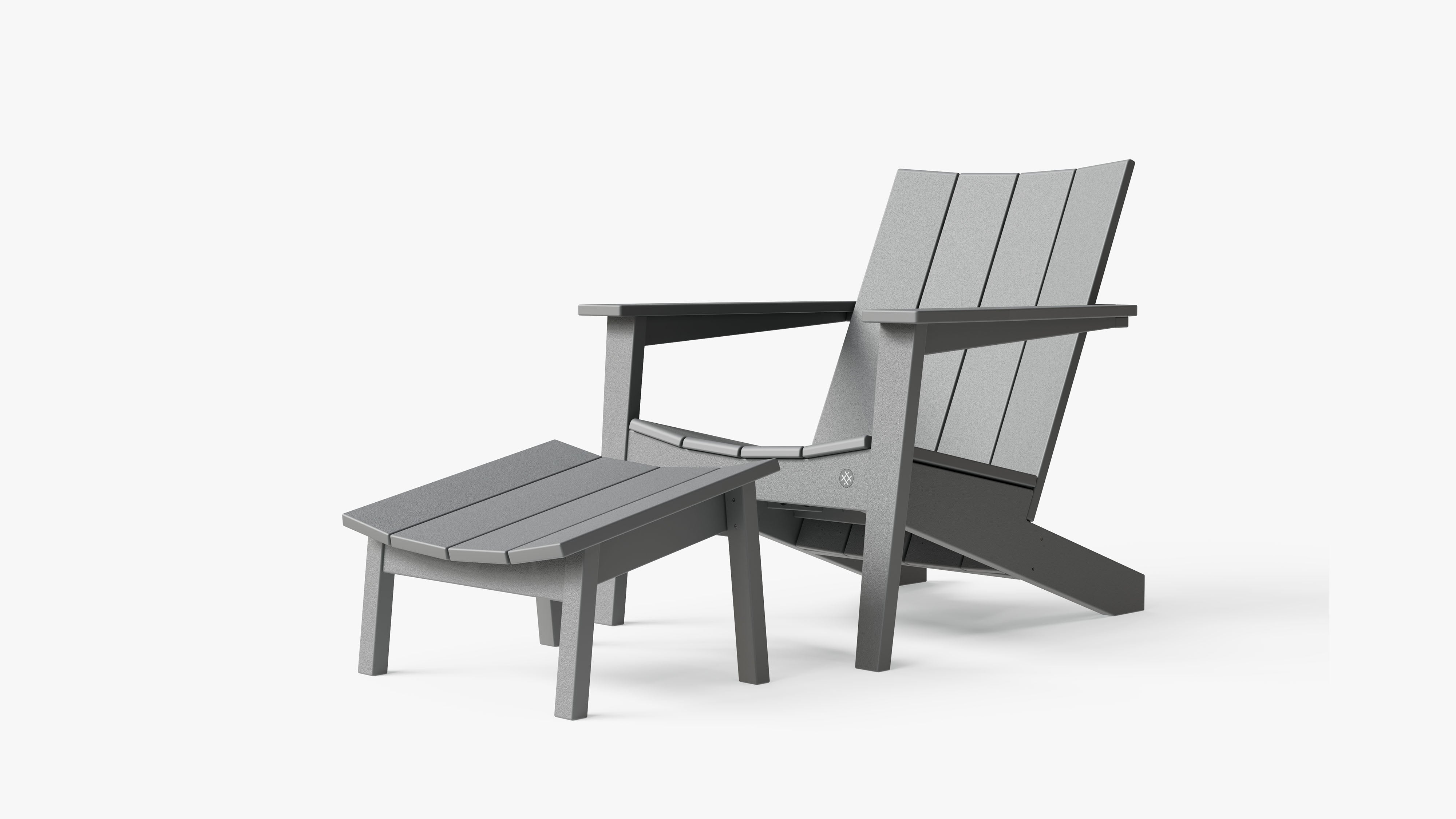 Ascent Adirondack Chair + Ottoman
