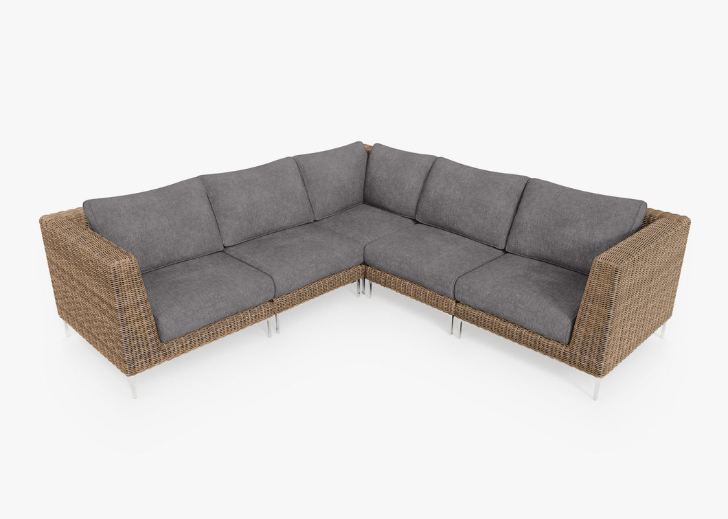 Fabric for Wicker Corner Sectional - 5 Seat