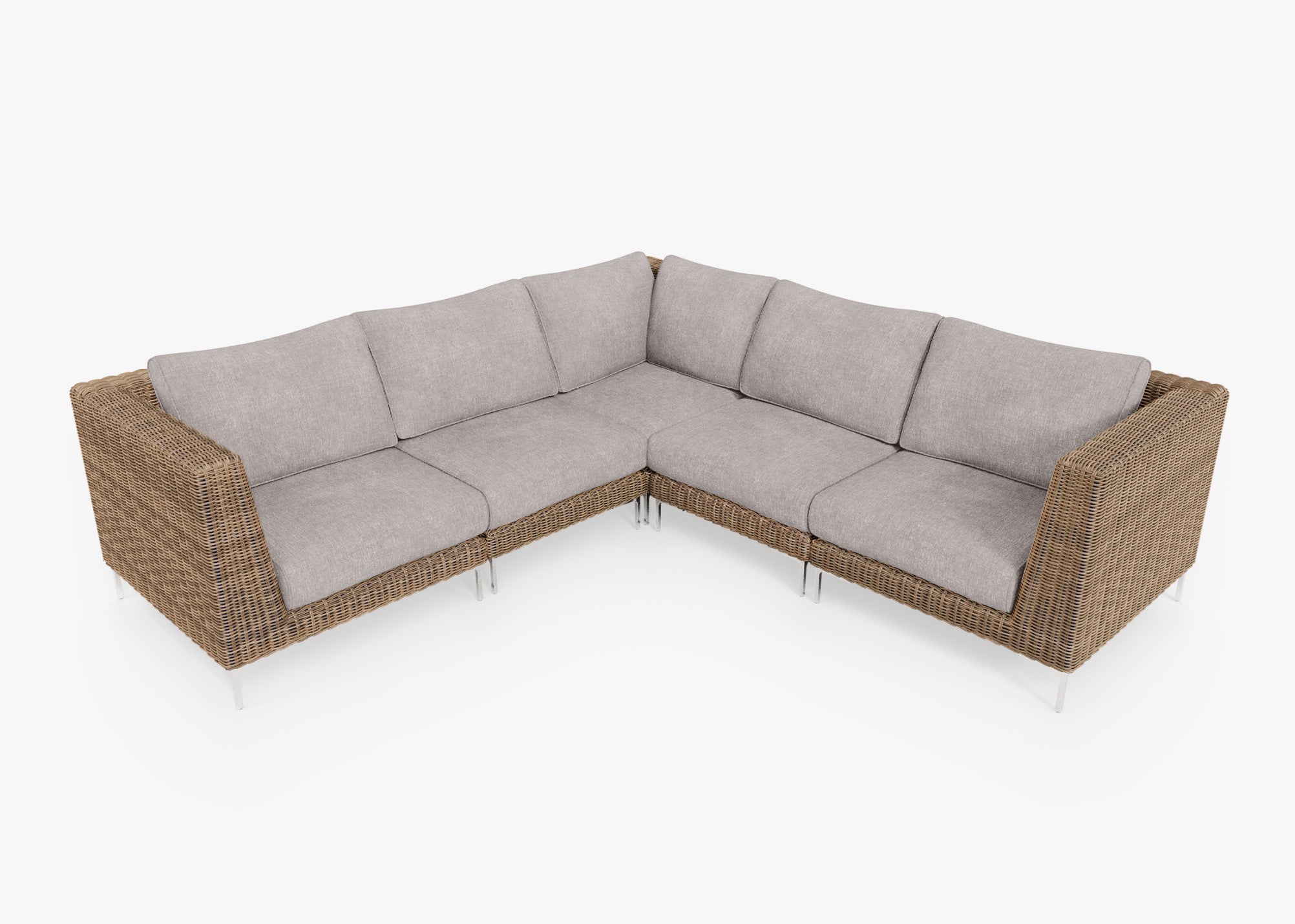 Fabric for Wicker Corner Sectional - 5 Seat