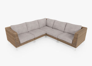 Fabric for Wicker Corner Sectional - 5 Seat