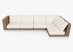 Fabric for Wicker L Sectional - 5 Seat