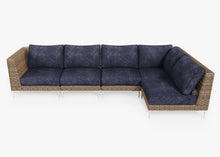 Fabric for Wicker L Sectional - 5 Seat