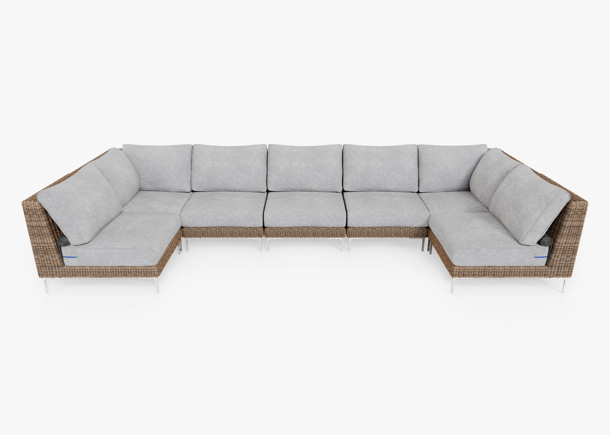 Fabric for Wicker U Sectional - 7 Seat