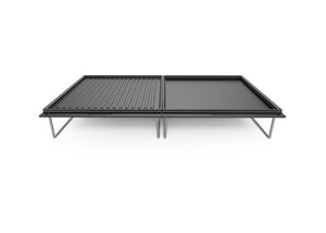 Individual - Fire Pit Table Griddle Set - Rectangular