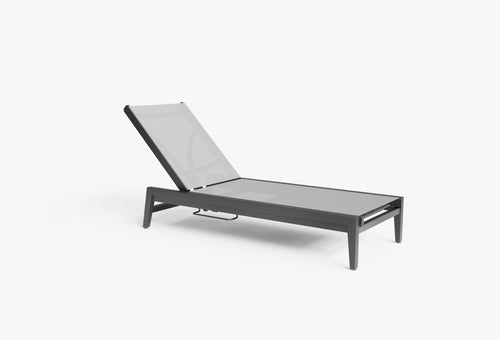 Aluminum Outdoor Infinity Chaise Lounge