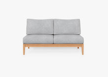 Fabric for Teak Armless Loveseat