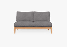 Fabric for Teak Armless Loveseat