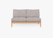 Fabric for Teak Armless Loveseat