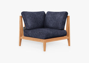 Fabric for Teak Sectional Chair - Left