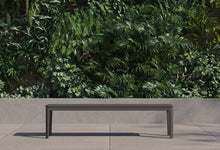 Aluminum Outdoor Dining Bench