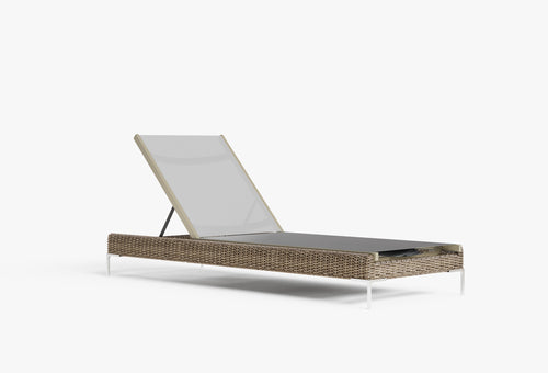 Wicker Outdoor Core Chaise Lounge