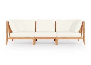 Teak Outdoor Sofa - 3 Seat