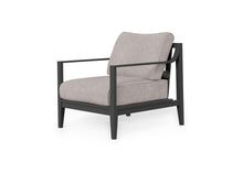 Charcoal Aluminum Outdoor Armchair