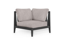 Charcoal Aluminum Outdoor Sectional Chair - Right