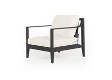 Charcoal Aluminum Outdoor Armchair