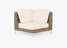 Brown Wicker Outdoor Sectional Chair (Discontinued)