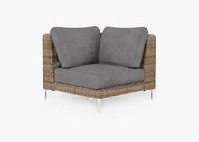 Brown Wicker Outdoor Sectional Chair (Discontinued)