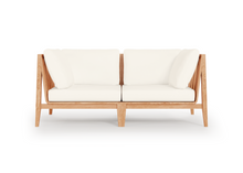 Teak Outdoor Loveseat