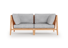 Teak Outdoor Loveseat