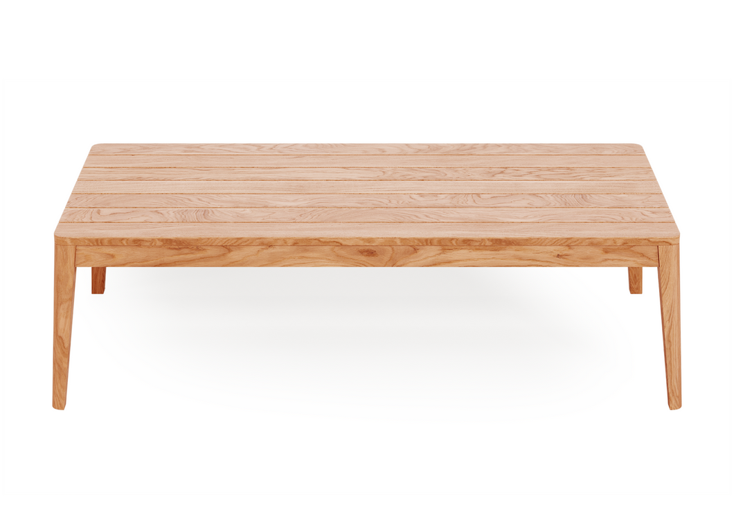 Teak Outdoor Coffee Table - Tapered Leg