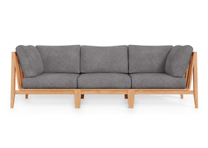 Teak Outdoor Sofa - 3 Seat