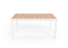 Teak & Aluminum Outdoor Dining Table